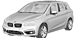 BMW F45 P1CC4 Fault Code